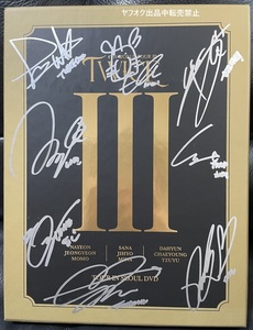 TWICE все участник с автографом *4TH WORLD TOUR 3 IN SEOUL DVD