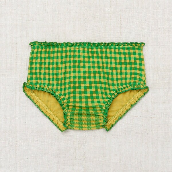 新品 5-6y Misha & Puff Ruffle Brief Clover