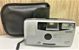 Y1517コニカ Konica シルバー コンパクトカメラ SUPER-BIG-mini BM-S70 現状品 動作未確認