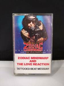 C6077 кассетная лента Zodiac Mindwarp And The Love Reaction Zodiac ma Индия wa-pTattooed Beat Messiah