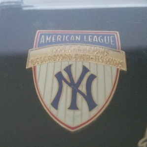 1998 ヤンキース ワールドシリーズ優勝 チャンピオン MLB公認 ピンバッジ 5個セット 未開封 伊良部の画像4