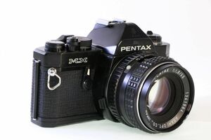 実用★ペンタックス PENTAX MX ボディ+SMC PENTAX 55mm F1.8 Kマウント★シャッター全速・露出計完動★AAA 817