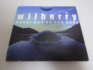 美品の方 wilberry never had no one ever CD 