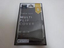 開封済み未使用 プレミアムスタイル マルチフリップカバー MULTI FLIP COVER PG-MFP23BK _画像5