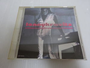 美品 レニークラビッツ Lenny Kravitz 愛ある日々を CD 