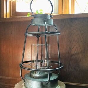 キャンドルホルダー / ランタン フラワーベース 花器 花瓶 ライト キャンドル ブリキ ガラス アンティーク 雑貨 ディスプレイ