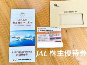 JAL 日本航空 株主優待券 1枚 海外旅行商品/国内旅行商品 割引冊子付き