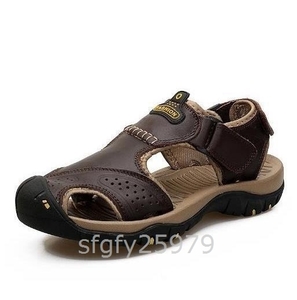 F251 ☆ Sports Sandals Mens's Toe защита от открытого пляжа Sandal Sandal Magic Magic тип [цвет и размер можно выбрать]