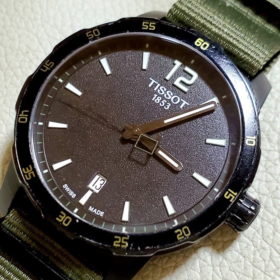 激安先着激安先着良品 ティソ TISSOT V560 ネイビー クロノグラフ 自動