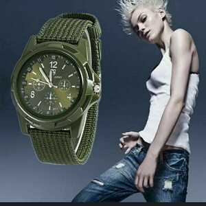 新品 腕時計 軍事モデル 緑　7