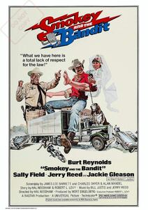 USポスター『トランザム7000』（Smokey and the Bandit）★バンディット/バート・レイノルズ/ポンティアック・ファイヤーバード/ケンワース