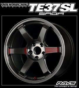 【1本価格】 TE37SAGA SL 18×8.5J +45 5H-114.3 ハブ径 φ73.1 FACE-3