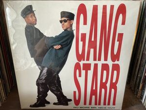 GANG STARR NO MORE MR. NICE GUY LP GERMANY ORIGINAL PRESS!! HIP HOP CLASSICS!!