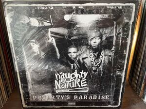 NAUGHTY BY NATURE POVERTY'S PARADISE LP US ORIGINAL PRESS!! 90's HIP HOP CLASSICS!!