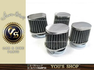 パワーフィルター 54mm FZR400R SR400 SR500 4個セット