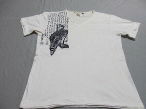 タイムセール 和柄 古着 メンズ Ku・USA 空 上野商会 Tシャツ サイズ XL