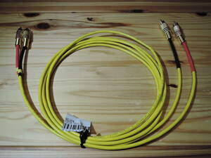 #BELDEN ( Belden ) 1503A* yellow [ less handle da*2 core RCA cable (2.0m× 2 ps 1 set )] easy person direction stamp another 