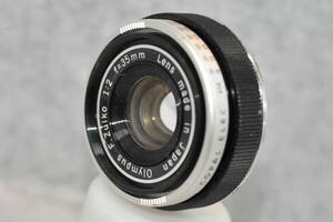 OLYMPUS F.Zuiko 1:2 f=35mm range finder lens 
