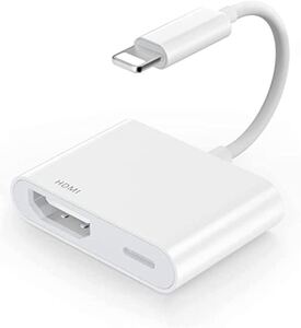 AV変換アダプタ iPhone/iPad/iPodをテレビ出力 hdmiケーブル