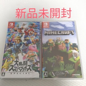 新品未開封 大乱闘スマッシュブラザーズSPECIAL、マインクラフト