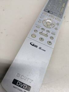 【F-52-58】【RMT-D206J】SONY DVDプレーヤー リモコン(RDR-HX10 RDR-HX8 RDR-HX6用)