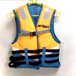 最終値下げ 激レア Kawasaki JET SKI ジュニア用 ライフジャケット フローティング