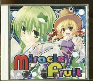 C6825 中古CD MIRACLE FRUIT ゆめいろ企画 東方風神録合同アレンジ