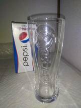 【未使用】pepsi ペプシ　非売品 オリジナルグラス ４点セット 日本製 レア品 タンブラーグラス おすすめ 容量400ml 高さ17cm 口径7cm_画像2