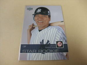 UD 2003 501 松井秀喜 ヤンキース カード HIDEKI MATSUI UPPER DECK