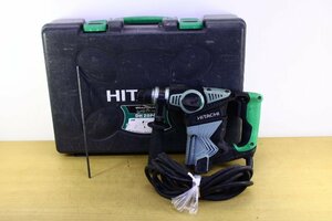 ●HITACHI/日立工機 DH28PC ロータリーハンマドリル 28mm ケース付き【10747465】