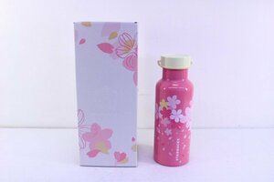 *[ unused ]STARBUCKS Starbucks start baSAKURA2018 steering wheel cap stainless steel bottle pink online limitation [10765902]