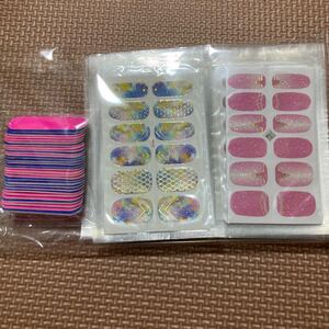 【即日発送】ネイルシール 30枚セット やすり付き