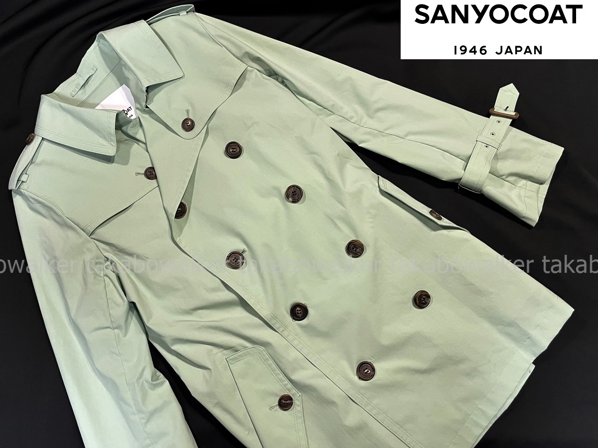 ○ 新品 未使用 コート 38 オーガニックコットン SANYOCOAT