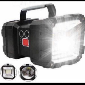 懐中電灯 led 強力 最強 超高輝度 6000ルーメンサーチライト 7モード調光 一台3役 usb充電式給電