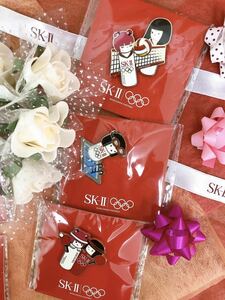 【送料無料】SK-II SK2 日本正規店景品　東京オリンピック　ピンバッジ 3種類 競技版　限定