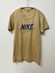 NIKE ナイキ 他社タグ 染み込みプリントTシャツ USA製 ビンテージ