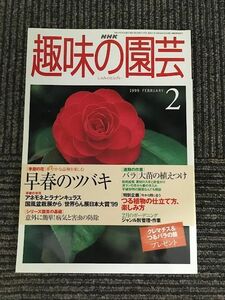 NHK趣味の園芸 1999年2月号 / 早春のツバキ、バラ