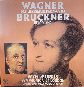 【LP】Wagner, Bruckner, Symphonica Of London, Wyn Morris 英