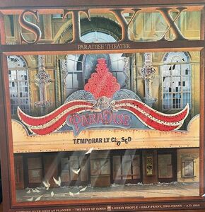 【LP】 STYX /PARADISE THEATER US盤　SP3719