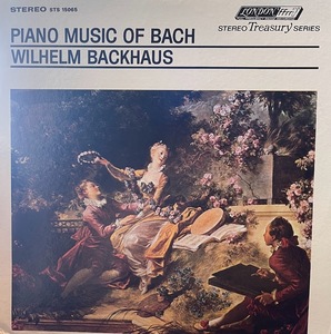 【LP】Bach Wilhelm Backhaus /Piano Music Of Bach