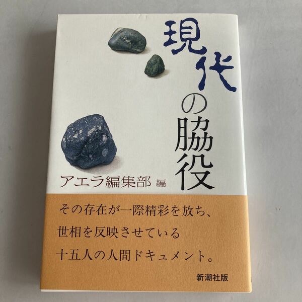 ☆送料無料☆ 現代の脇役 アエラ編集部 人工心臓を造る 駿台予備校マドンナ講師 名馬シンザンを育てた 粘土建築家 新潮社 ♪GM07