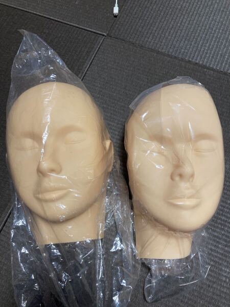 アートメイク練習 マツエク練習 エステ練習用顔カバー