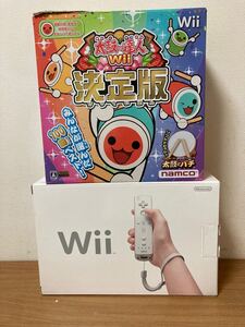 Wii 本体(シロ)太鼓セット