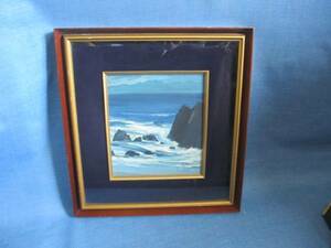 Art hand Auction Oil painting, Muroran, Chara Tsunai Landscape, Signed, Framed, Painting, Oil painting, Nature, Landscape painting