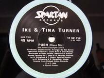 12inch IKE & TINA TURNER / Living For The City / Push 5枚以上で送料無料_画像2