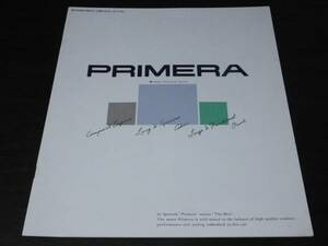 * rare Nissan Primera 1990 year 2 month version catalog 