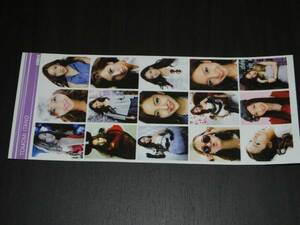 ◆AKB48　板野友美　写真　プロマイド　シールタイプ　20×8.7㎝
