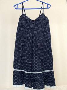 * beautiful goods OLIVE des OLIVEdodo pattern race attaching Cami One-piece *