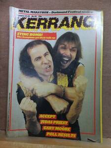 KERRANG　　　　　　No５９　　　　　　　　１９８０年代？