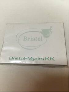 付箋 メモ Bristol -Myers k.k. 非売品 製薬会社 3種類 新品　文具 ノベルティグッズ　新品　メモ帳　オリジナル